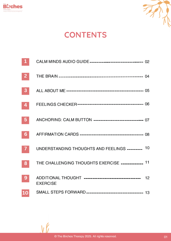 The Calm & Confident School Mindset Bundle